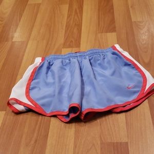 Girls Nike running shorts